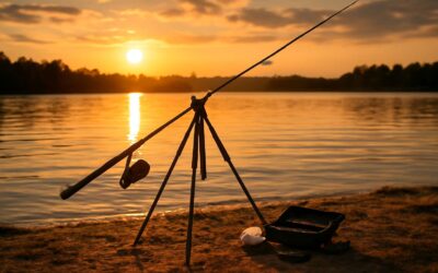 Capture the Big One with a Reliable tripod fishing stand for hands-free setups.