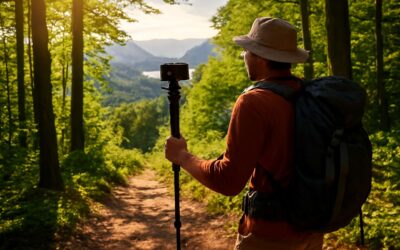 Master mobile shots with a walking stick tripod attachment for flawless stability