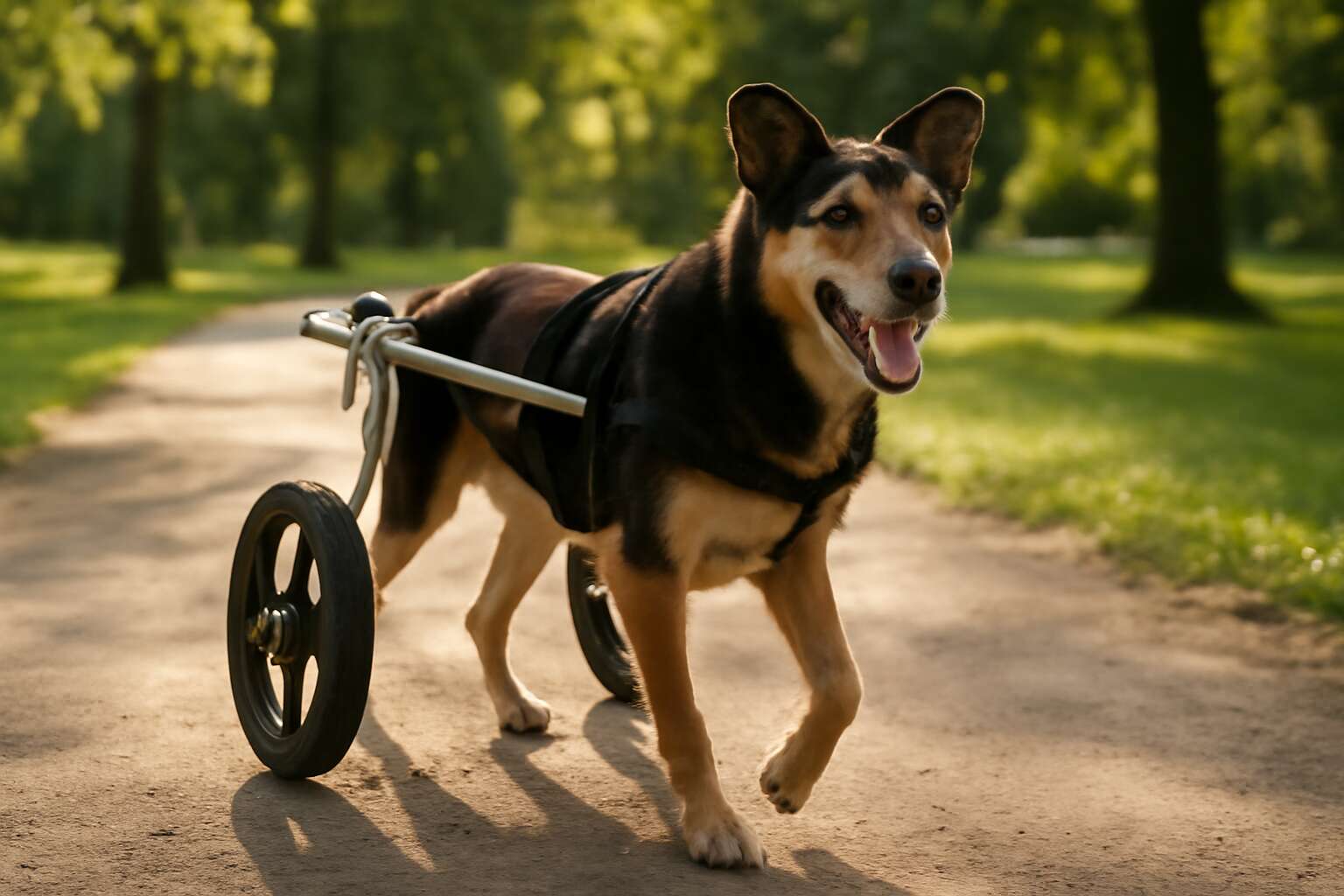 wheels for tripod dogs