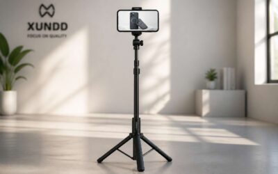Capture sharp images with the xundd tripod stand’s sturdy design.