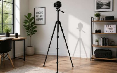 Get Sharp, Steady Shots with Tripod 67 Inch